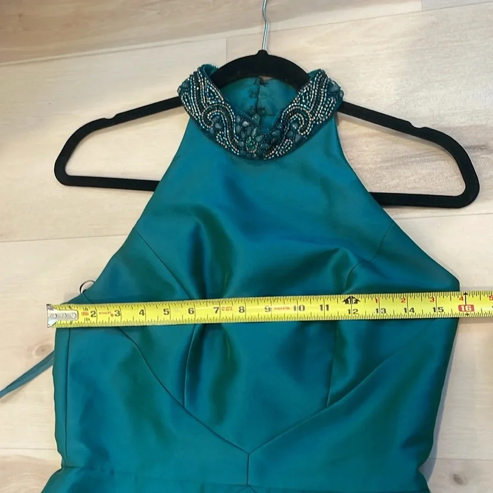 Embellished Theia Ball Formal Gown - Picture 15 of 17